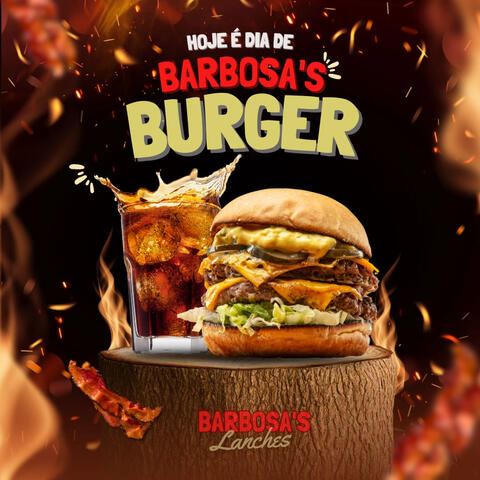 Este design foi desenvolvido para um projeto de identidade visual de hamburgueria, com foco em atração visual imediata e apetite visual. A arte combina texturas suculentas, tipografia personalizada e composição estratégica para destacar o produto como o ve